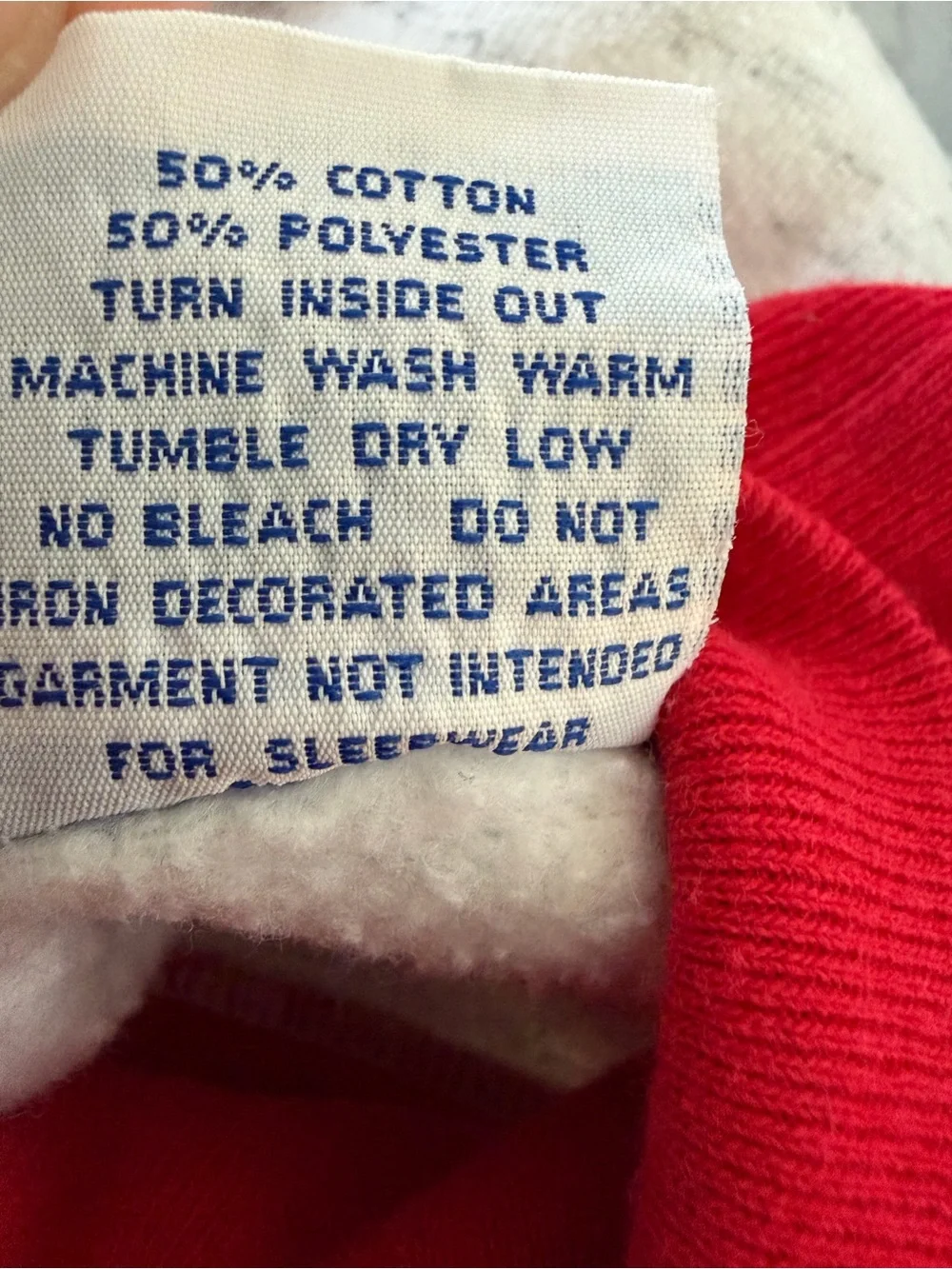 Vintage Rich Kids Gray Speckled Sweatshirt Red Mock Neck Front Graphic Size 4T